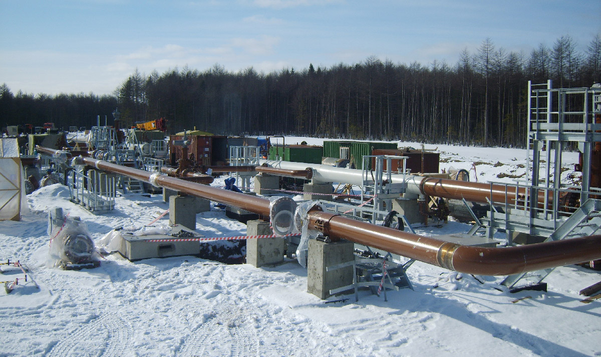 Logistik nach Russland: Multiphasen-Pumpsystem